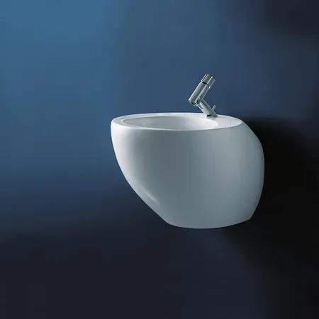 Laufen Alessi One Биде напольное, с 1 отв. под смеситель, с покр. LCC, цвет: белый