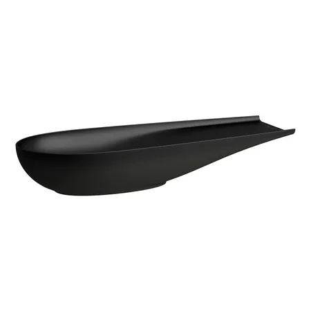 Laufen Alessi One Раковина-чаша, без отв, без перелива, с покр. LCC, цвет: черный матовый