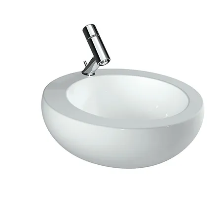 Laufen Alessi One Раковина-чаша, 1 отв, покрытие LCC, цвет: белый