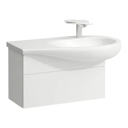 Laufen Alessi One Тумба подвесная с раковиной, с 1 ящиком, цвет: белый матовый