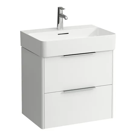Laufen Base База с раковиной, подвесная, с 2 ящиками, цвет: белый матовый