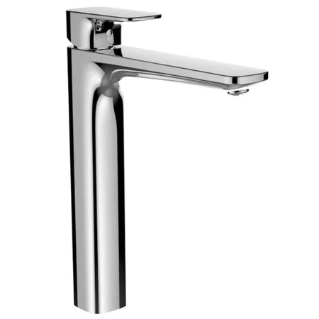 Laufen Cityplus Смеситель для раковины, высокий, 1 отв, с донным клапаном, цвет: хром