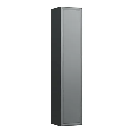 Laufen New Classic Пенал высокий подвесной, 4 полочки, 1 дверка - петли справа, цвет: серый
