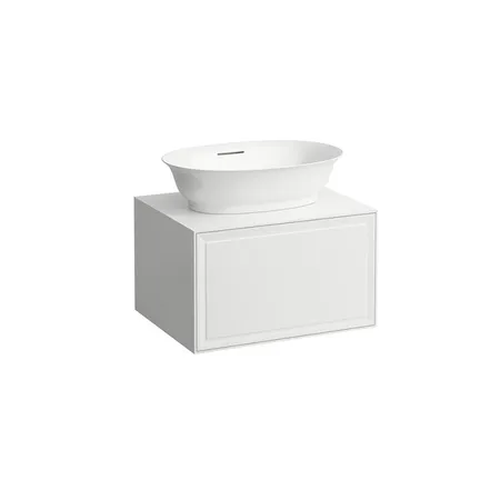 Laufen New Classic Тумба с раковиной, 1 ящик, подвесная, цвет: белый глянцевый