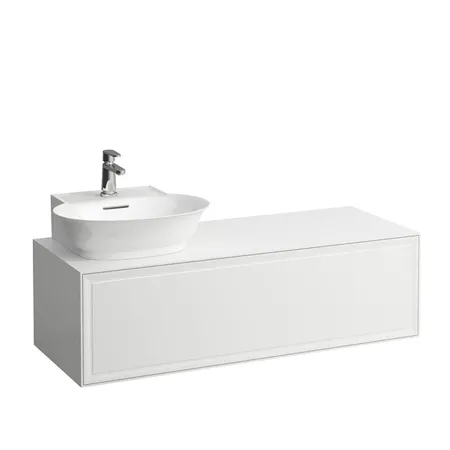 Laufen New Classic Тумба с раковиной, SX, 1 ящик, подвесная, цвет: белый глянцевый