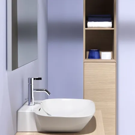 Laufen INO Раковина, 1 отв, покрытие LCC, цвет: белый