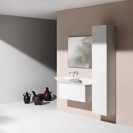 Laufen INO Шкаф подвесной, с 1 дверцей, DX, цвет: белый матовый