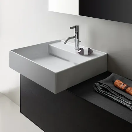 Laufen Kartell Раковина, 1 отв, без перелива, цвет: белый