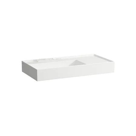 Laufen Kartell Раковина, без отв, без перелива, цвет: белый