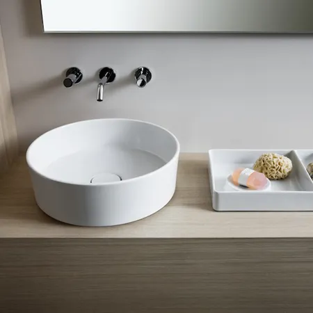 Laufen Kartell Раковина-чаша, без отв, без перелива, цвет: белый матовый
