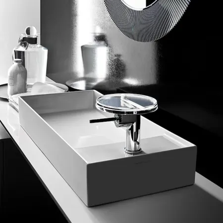 Laufen Kartell Раковина-чаша, 1 отв, без перелива, покрытие LCC, цвет: белый