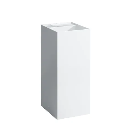 Laufen Kartell Раковина, без отв, напольная, без перелива, покрытие LCC, цвет: белый