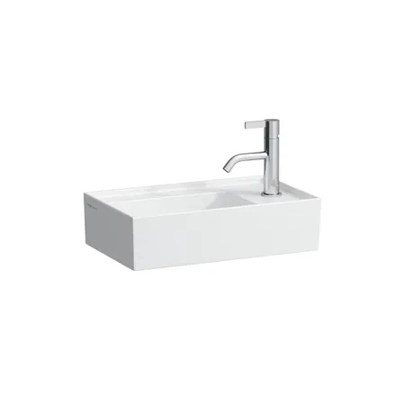 Laufen Kartell Раковина подвесная, без перелива, с 1 отв, цвет: белый матовый