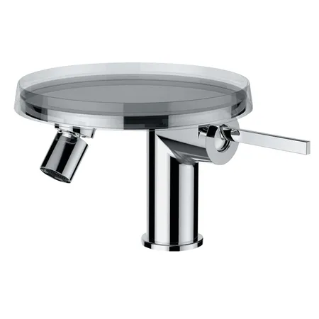 Laufen Kartell Смеситель для биде, на 1 отв, с донным клапаном, излив, цвет: хром