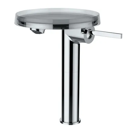 Laufen Kartell Смеситель для раковины высокий, на 1 отв, без донного клапана, излив, цвет: хром