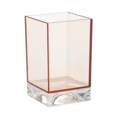 Laufen Kartell Стакан, настольный, пластик, цвет: пудровый розовый