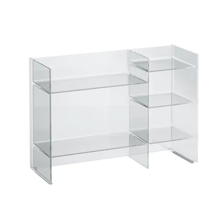 Laufen Kartell Стеллаж, пластик, напольный, цвет: дымчато-серый