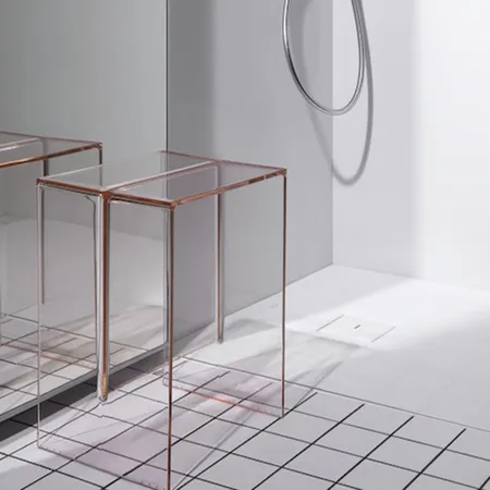 Laufen Kartell Табурет, пластик, напольный, цвет: пудровый розовый