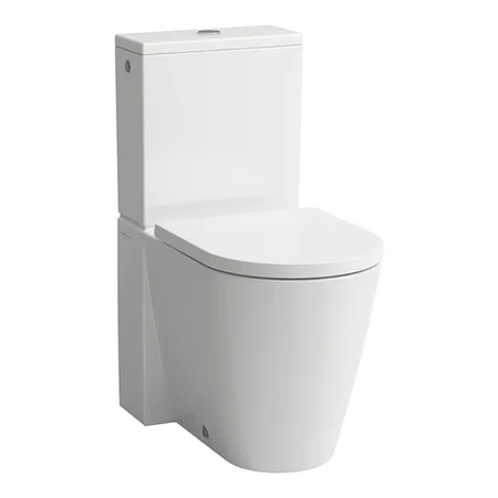 Laufen Kartell Унитаз напольный, комбинированный, безободковый смыв Rimless, белый