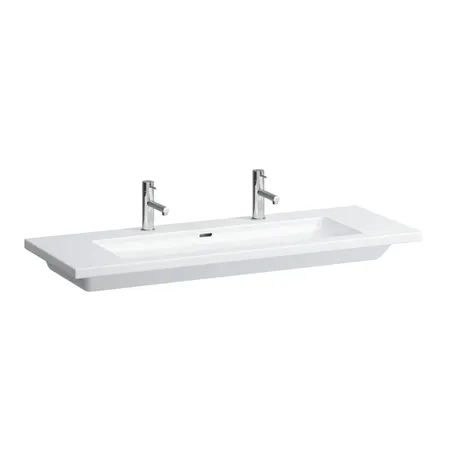 Laufen Living City Раковина подвесная, с 2 отв, цвет: белый