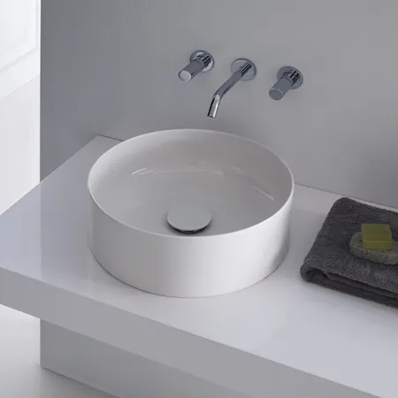 Laufen Living Square Раковина-чаша, без отв, без перелива, цвет: белый