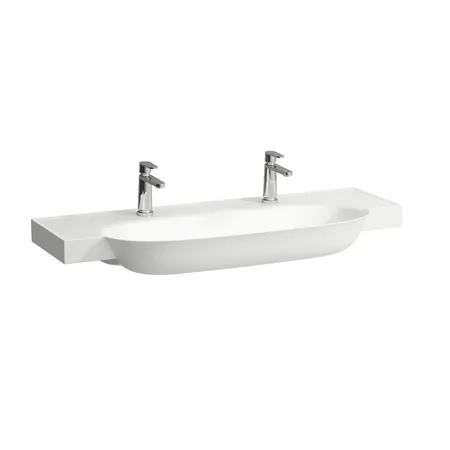 Laufen New Classic Раковина, 2 отв, накладная, без перелива, цвет: белый LCC