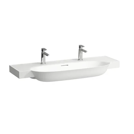 Laufen New Classic Раковина, 2 отв, цвет: белый матовый