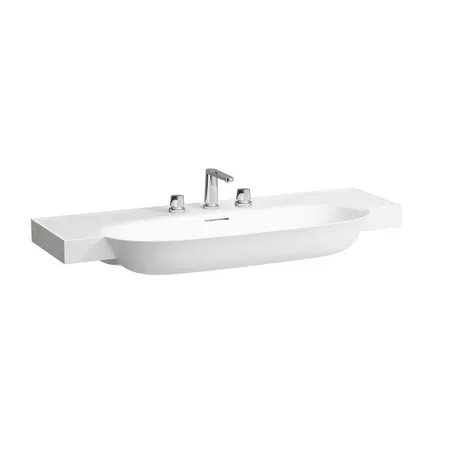 Laufen New Classic Раковина накладная, с 3 отв, с переливом, цвет: белый