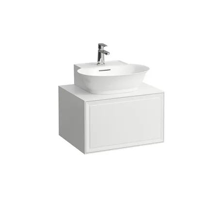 Laufen New Classic Тумба с раковиной, 1 ящик, подвесная, цвет: белый глянцевый