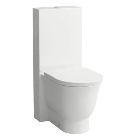 Laufen New Classic Унитаз моноблок безободковый, выпуск универсальный, цвет: белый