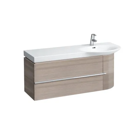 Laufen Palace Тумба, с раковиной, с 1 отв под смеситель, цвет: мелованный дуб