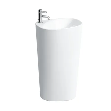 Laufen Palomba Раковина, 1 отв, напольная, покрытие LCC, цвет: белый