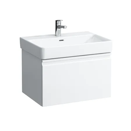 Laufen Pro A Тумба подвесная, с раковиной, цвет: белый матовый