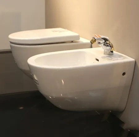 Laufen Pro Биде подвесное, с 1 отв, боковые отверстия для подвода воды, цвет: белый