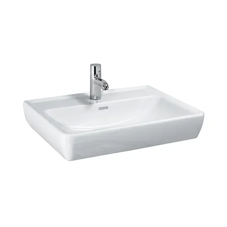 Laufen Pro Раковина, подвесная/накладная с 1 отв, c переливом, цвет: белый