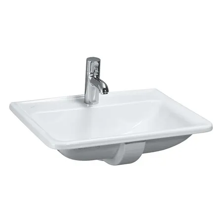 Laufen Pro S Раковина, встраиваемая сверху с 1 отв, без перелива, цвет: белый
