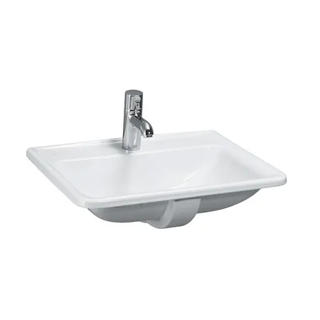 Laufen Pro S Раковина, встраиваемая сверху, с 1 отв, без перелива, цвет: белый