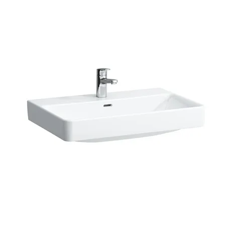 Laufen Pro S Раковина, подвесная, 1 отв, с переливом, цвет: белый