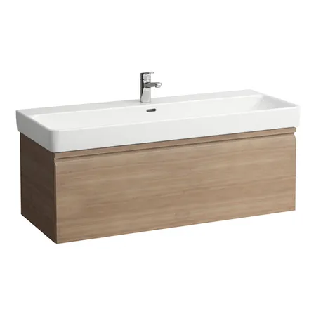 Laufen Pro S Тумба с раковиной, подвесная, 1 внутренний ящик, цвет: светлый дуб