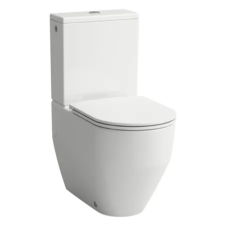 Laufen Pro Унитаз моноблок, покрытие LCC, подвод снизу, подвод сбоку, цвет: белый