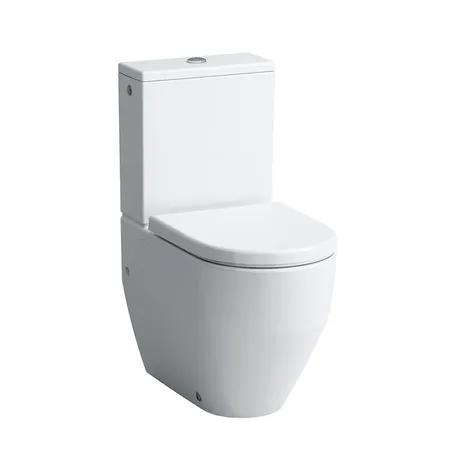 Laufen Pro Унитаз моноблок приставной комбинированный, подвод снизу, подвод сбоку, цвет: белый