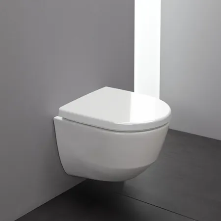 LAUFEN Pro Унитаз подвесной безободковый, укороченный, цвет: белый