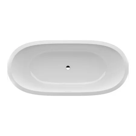 Laufen Pro Ванна встраиваемая, овальная с ножками, без слива-перелива, цвет: белый