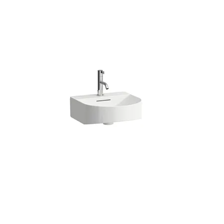 Laufen Sonar Раковина, 1 отв, покрытие LCC, цвет: белый