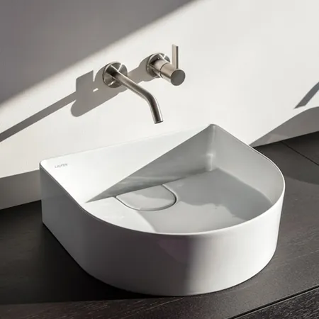 Laufen Sonar Раковина, без отв, без перелива, цвет: белый