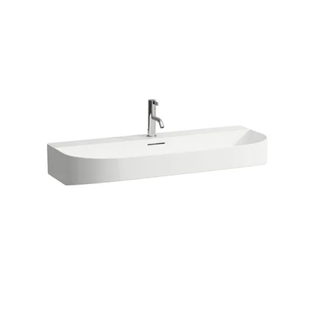 Laufen Sonar Раковина подвесная, с 1 отв, с переливом, цвет: белый