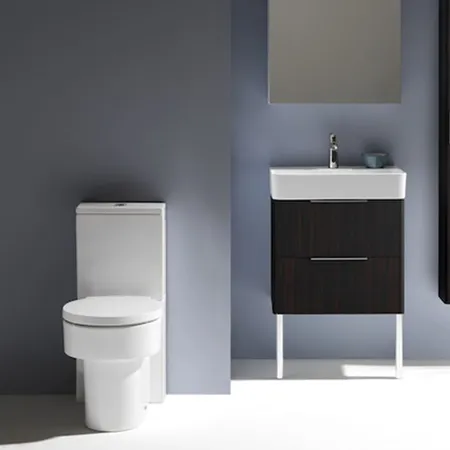 Laufen VAL Унитаз моноблок, выпуск универсальный, безободковый, цвет: белый