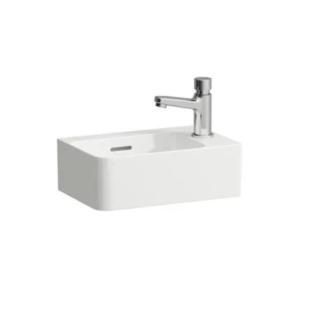 Laufen VAL Мини-раковина, полка справа, с 1 отв, справа, цвет: белый