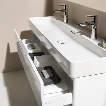 Laufen VAL Раковина, 2 отв, цвет: белый