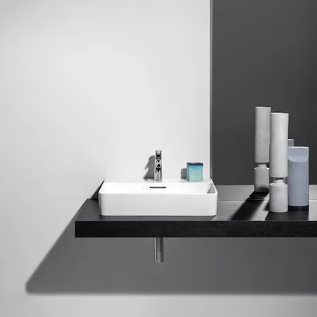 Laufen VAL Раковина, 1 отв, покрытие LCC, цвет: белый